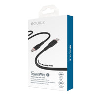 iQuick PowerWire 1 Series TPE Charging Date Cable Type-C to Type-C 1m