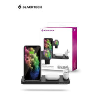 BLACKTECH 4in1 20W Wireless Charger - Black