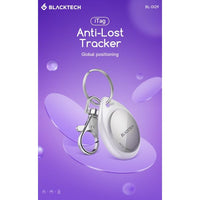 BLACKTECH Smart Tag with case - White