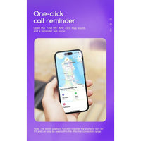 BLACKTECH Smart Tag with case - White