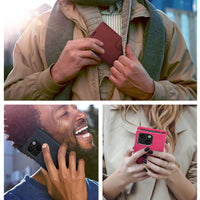 iPhone 17 Air Mercury Blue Moon Diary Case With Magnetic Ring