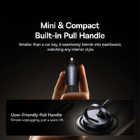 Baseus Tiny Star Mini Car Charger C+C 30W-Cosmic Black