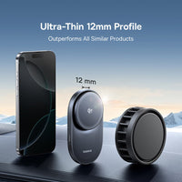 Baseus PrimeTrip VC2 Pro Cooling Magnetic Wireless Charging Car Mount Qi2.2 Air Vent Version -Cosmic Black