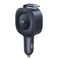 Baseus PrimeTrip VR2 Car Charger With Retractable Cable C+C 30W