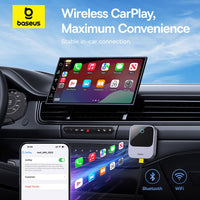 Baseus SafeJourney Series Wireless CarPlay Adapter Space Grey