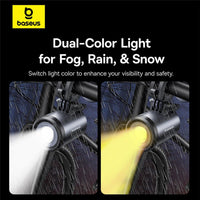 Baseus PrimeTrip Series Dual-Color Bike Light 2-in-1 Set-Cosmic Black