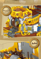 JIESTAR JJ9126 Steampunk Airship with 3272 Pieces