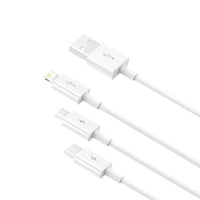 Baseus Superior Series Fast Charging Data Cable USB to Micro USB & Lightning & Type-C 3.5A 1.5m