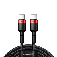 Baseus Cafule PD2.0 100W Flash Charging Type-C to Type-C Cable (20V 5A) 2m for 15 / 16 / 17 Series