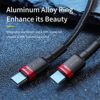 Baseus Cafule PD2.0 100W Flash Charging Type-C to Type-C Cable (20V 5A) 2m for 15 / 16 / 17 Series