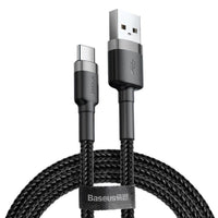 Baseus Cafule Cable USB For Type-C 2A 3m for iPhone 15 16 Series