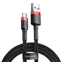 Baseus Cafule Cable USB For Type-C 2A 3m for iPhone 15 16 Series