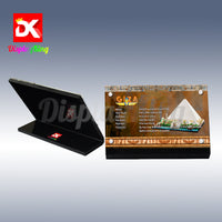 Display King - Acrylic display plaque for Lego Great Pyramid of Giza 21058