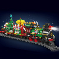 MOULD KING 12012S Christmas Train with 1457 Pieces