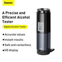 Baseus CRCX-01 Digital Alcohol Tester Black
