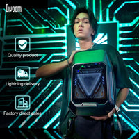 Divoom Cyberbag Pixel Art LED Backpack