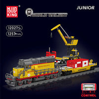 MOULD KING 12027S EMD SD40-2 Diesel Locomotive With Motor with 1257 Pieces
