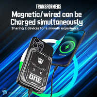 Transformers TF-D36 Magnetic Wireless Power Bank 10000mAh