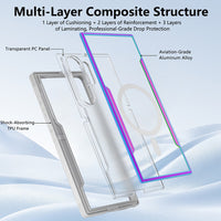 Re-Define Shield Shockproof Heavy Duty Armor Case Cover With Magnetic Ring for Samsung Galaxy S26 Ultra