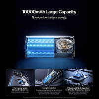 Baseus EnerGeek GR11 Power Bank With Retractable Cable 10000mAh 100W-Space Grey