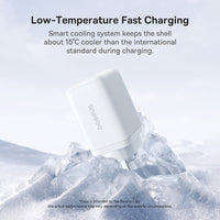 Baseus EnerFill FN11 Fast Charger 2U+C 30W AU Moon White