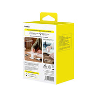 Baseus EnerFill FN11 Fast Charger 2U+C 30W AU Moon White