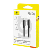 Baseus Foamed Silicone Fast Charging Data Cable USB-C to iP 20W (2m)