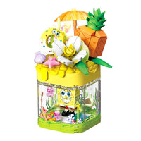 SEMBO 612213 SpongeBob Pineapple Lemon Smoothie with 241 Pieces