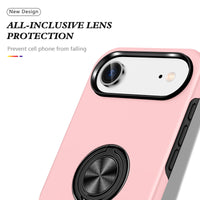 iPhone 17 Air Magnetic Ring Holder Shockproof Case Cover