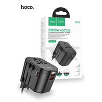 Hoco AC15 PD20W 1C2A Universal Charger - Black