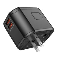 Hoco AC15 PD20W 1C2A Universal Charger - Black