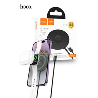 Hoco CW50 15W 3-in-1 Magnetic Wireless Charger