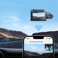 Hoco DI07 Max Wifi Driving Recorder - Black