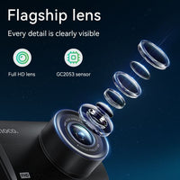 Hoco DV2 Driving Recorder With Display - Black