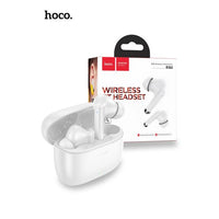 Hoco EQ2 7 Hours Thought Physical Noise Cancellation True Wireless Earphones - White