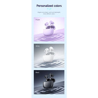 Hoco EQ2 7 Hours Thought Physical Noise Cancellation True Wireless Earphones - White