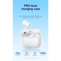 Hoco EQ2 7 Hours Thought Physical Noise Cancellation True Wireless Earphones - White