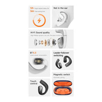 Hoco EQ4 12 Hours Graceful True Wireless Earphones