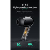 Hoco EQ5 Energy ANC ENC Noise Cancelling True Wireless Bluetooth Headset - Black