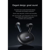 Hoco EQ5 Energy ANC ENC Noise Cancelling True Wireless Bluetooth Headset - Black
