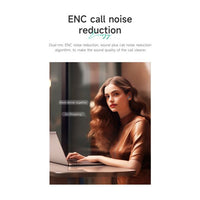 Hoco EQ5 Energy ANC ENC Noise Cancelling True Wireless Bluetooth Headset - Black