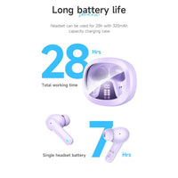 Hoco EQ6 Shadow Physical Noise Cancelling True Wireless Blurtooth Headset
