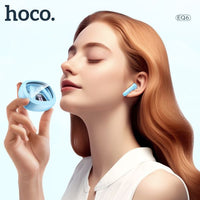 Hoco EQ6 Shadow Physical Noise Cancelling True Wireless Blurtooth Headset