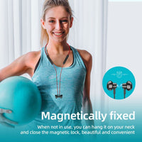 Hoco ES67 20 Hours Perception Neckband Bluetooth Earphones - Black