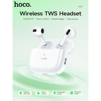 Hoco EW58 Stereo True Wireless Earphones - White