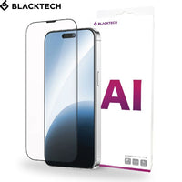 iPhone 16 Pro / 17 BLACKTECH AI AUTO 9D Full Cover Tempered Glass - Black
