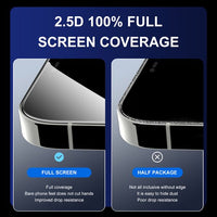 iPhone 16 Pro / 17 LITO D14 HD PRO Clear Full Glass Full Glue-ESD Glue - Black