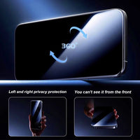 iPhone 16 Pro / 17 LITO LDG009 D Ultra 360 Privacy Full Glass - Clear