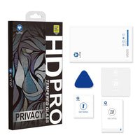 iPhone 16 Pro / 17 LITO LT - D16 HD PRO Privacy Full Glass Full Glue-ESD Glue - Black