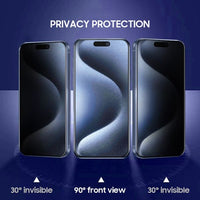 iPhone 16 Pro / 17 LITO LT - D5 D Pro Matte Privacy Full Glue full glass ESD Glue - Matte